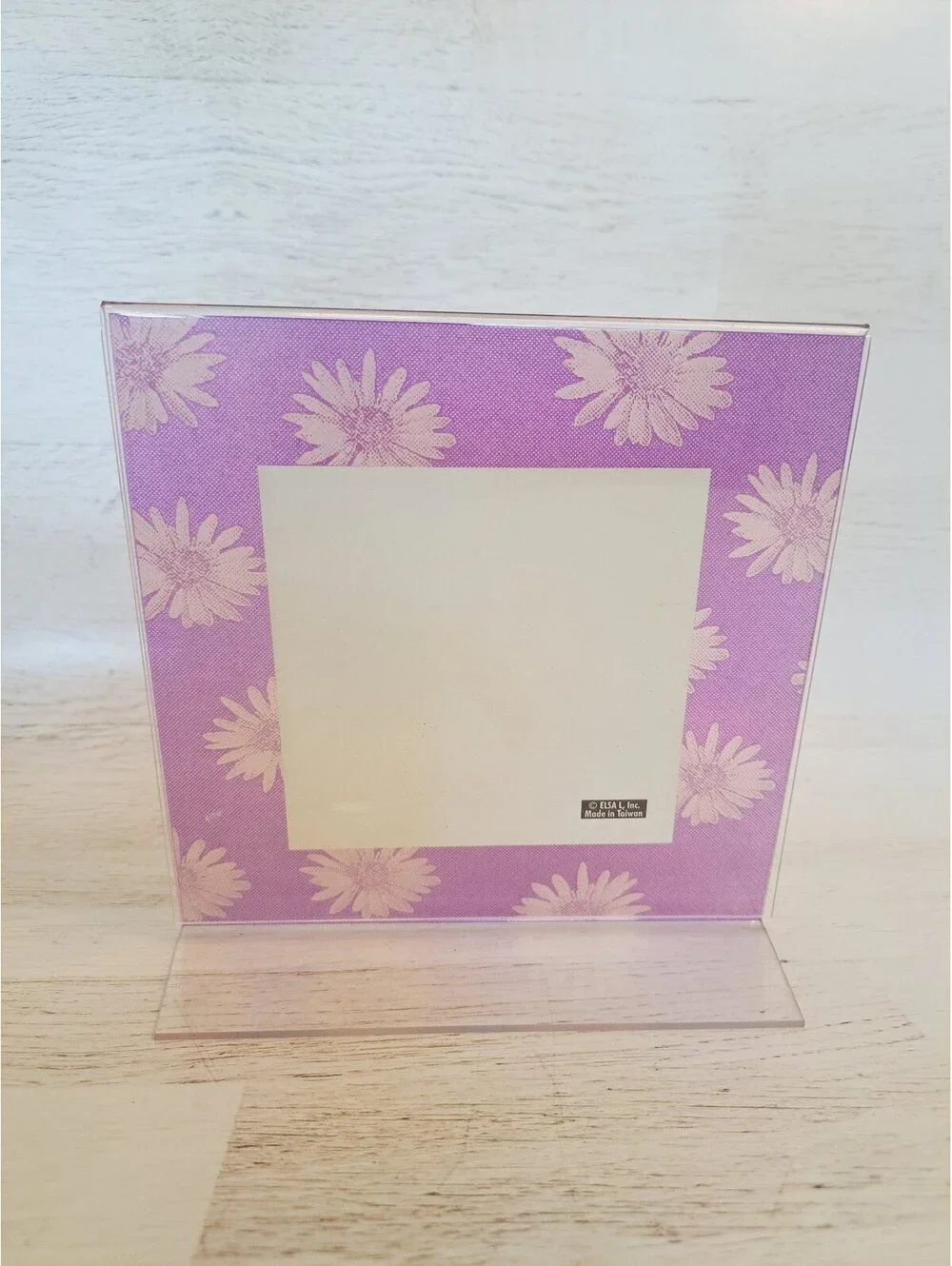Purple Flower Picture Frame Boho Chic Bohemian Photo 4x4